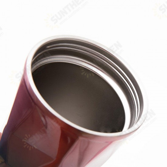473L Stainless Steel Cups Gradient Color Diamond Double Wall Travel Water Bottles with Straw 473L Stainless Steel Cups Gradient Color Diamond Double Wall Travel Water Bottles with Straw
