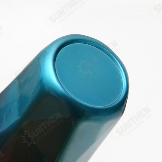 473L Stainless Steel Cups Gradient Color Diamond Double Wall Travel Water Bottles with Straw 473L Stainless Steel Cups Gradient Color Diamond Double Wall Travel Water Bottles with Straw