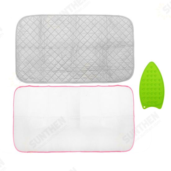 4PCS Portable Ironing Tablecloth Household Electric Iron Iron Protection Mat Useful Iron Protection Pad