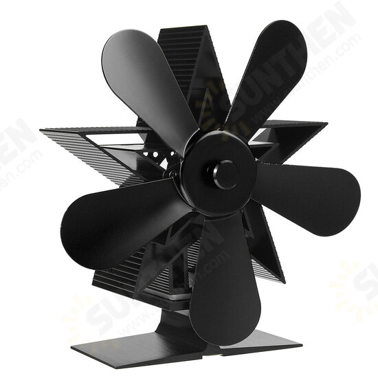 5 Blades 1350RPM Fireplace Fan Winter Warm Heat Powered Saving Stove Fan Christmas Home Thermal Fan 5 Blades 1350RPM Fireplace Fan Winter Warm Heat Powered Saving Stove Fan Christmas Home Thermal Fan