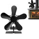 5 Blades 1350RPM Fireplace Fan Winter Warm Heat Powered Saving Stove Fan Christmas Home Thermal Fan 5 Blades 1350RPM Fireplace Fan Winter Warm Heat Powered Saving Stove Fan Christmas Home Thermal Fan