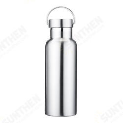 500ml 600ml 800ml Water Bottle 304 Stainless Steel Wide Mouth Vacuum Cup With Outdoor Carabiner 500ml 600ml 800ml Water Bottle 304 Stainless Steel Wide Mouth Vacuum Cup With Outdoor Carabiner