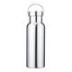 500ml 600ml 800ml Water Bottle 304 Stainless Steel Wide Mouth Vacuum Cup With Outdoor Carabiner