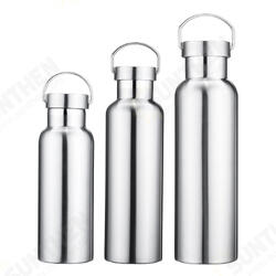 500ml 600ml 800ml Water Bottle 304 Stainless Steel Wide Mouth Vacuum Cup With Outdoor Carabiner 500ml 600ml 800ml Water Bottle 304 Stainless Steel Wide Mouth Vacuum Cup With Outdoor Carabiner