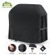 58 inch Grill Cover Heavy Duty Waterproof BBQ Grill Cover with Handle Straps Storage Bag and Shrink Rope Outdoor RipProof Dust-Proof Anti-UV