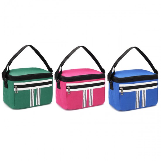 5L Picnic Bag Thermal Cooler Insulated Lunch Bag Food Container Pouch Outdoor Camping