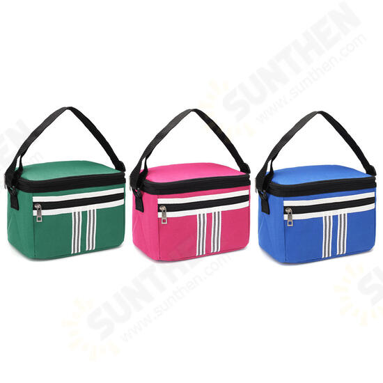 5L Picnic Bag Thermal Cooler Insulated Lunch Bag Food Container Pouch Outdoor Camping