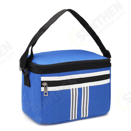 5L Picnic Bag Thermal Cooler Insulated Lunch Bag Food Container Pouch Outdoor Camping