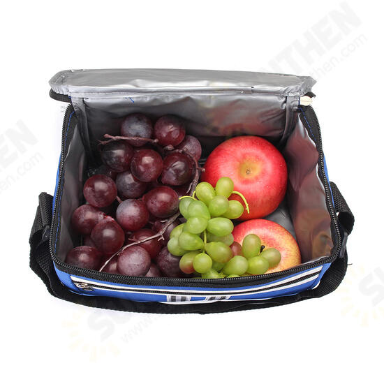 5L Picnic Bag Thermal Cooler Insulated Lunch Bag Food Container Pouch Outdoor Camping