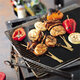 5pcs BBQ Grill Mat Barbecue Outdoor Baking Non-stick Pad Reusable And Easy To Clean Cooking Mat