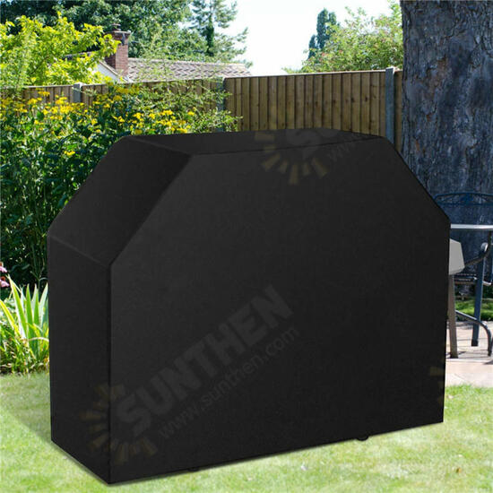 600D Oxford Fabric BBQ Grill Cover Barbecue Stove Waterproof Anti-UV Protector 147x121x61cm