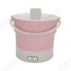 800ML Multi-function Folding Electric Hot Pot Cooker Portable Travel Electric Skillet For Camping Picnic