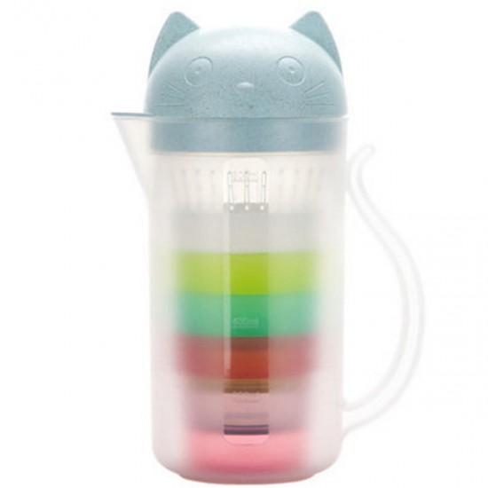 800ML Outdoor Portable Strainer Cup Water Bottle Teapot Juice Drinking Mug Kettle