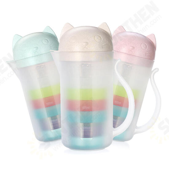800ML Outdoor Portable Strainer Cup Water Bottle Teapot Juice Drinking Mug Kettle 800ML Outdoor Portable Strainer Cup Water Bottle Teapot Juice Drinking Mug Kettle