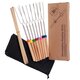 8PCS Roasting Sticks Telescoping 12inch-32inch Smore Sticks Skewers Set with Wooden Handle for BBQ Hot Dog Fork Fire Pit Camping Cookware 8PCS Roasting Sticks Telescoping 12inch-32inch Smore Sticks Skewers Set with Wooden Handle for BBQ Hot Dog Fork Fire Pit Camping Cookware