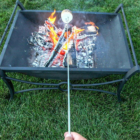 8PCS Roasting Sticks Telescoping 12inch-32inch Smore Sticks Skewers Set with Wooden Handle for BBQ Hot Dog Fork Fire Pit Camping Cookware 8PCS Roasting Sticks Telescoping 12inch-32inch Smore Sticks Skewers Set with Wooden Handle for BBQ Hot Dog Fork Fire Pit Camping Cookware