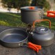 9PCS Aluminum Alloy Camping Pot Cookware Pans Kettle Set Portable Outdoor Camping Cookware 9PCS Aluminum Alloy Camping Pot Cookware Pans Kettle Set Portable Outdoor Camping Cookware