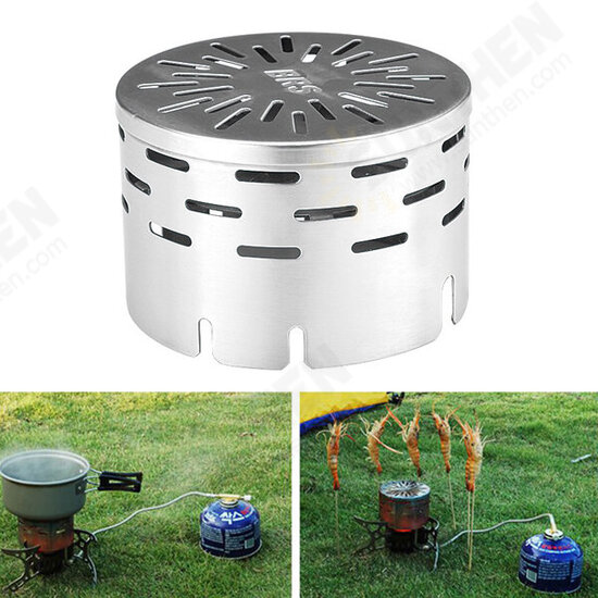 BRS-24 Far Infrared Heating Stove Cover Camping Gas Burner Picnic BBQ Windproof Folding Cooking Stove Cover