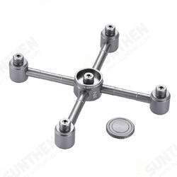 Z35 Aluminium Alloy Gas Tank Adapter Stove Converter Outdoor Cooking Stove Tools