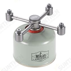 Z35 Aluminium Alloy Gas Tank Adapter Stove Converter Outdoor Cooking Stove Tools