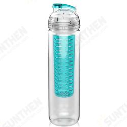 800ML Plastic Water Cups Large Capacity Fruit Juice Cups Outdoor Portable Sport Cup