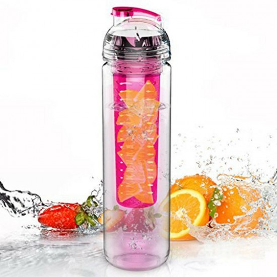 800ML Plastic Water Cups Large Capacity Fruit Juice Cups Outdoor Portable Sport Cup