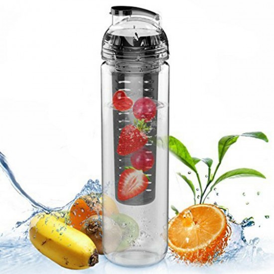 800ML Plastic Water Cups Large Capacity Fruit Juice Cups Outdoor Portable Sport Cup