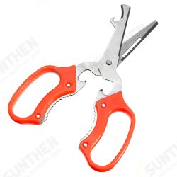 Camping Barbecue Stainless Steel Multifunction Scissors Camping Barbecue Stainless Steel Multifunction Scissors