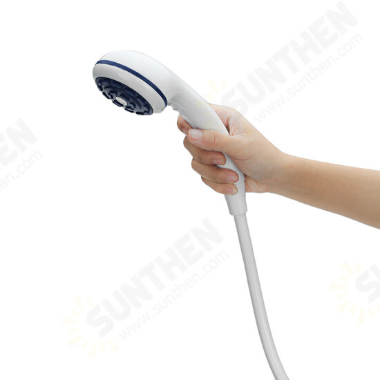 Electric Outdoor Shower Kit Camping Shower With Electric Pump Shower For Travel Car Washing Camping Hiking Flowering Plants