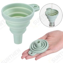 RY-350 Creative Silicone Folding Funnel Retractable Household Kitchen Liquid Sub Package Camping Mini Funnel RY-350 Creative Silicone Folding Funnel Retractable Household Kitchen Liquid Sub Package Camping Mini Funnel