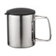 220ml Portable Camping Picnic Cup Stainless Steel Light Weight 115g Water Mug FMP-301