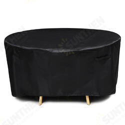 Furniture Waterproof Cover 420D Oxford Outdoor Table UV Dust Rain Proof Protector