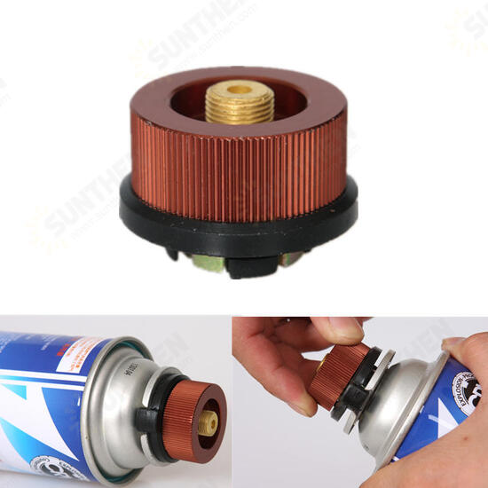 GT-1 Outdoor Cooking Stove Adapter Split Type Furnace Converter Connector Gas Tank Tools