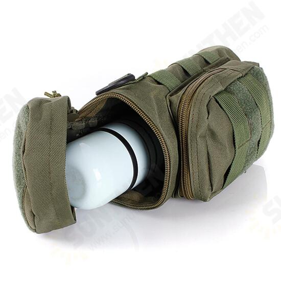 Tactical Outdoor Traveling Utility Water Bottle Bag Pouch Climbing Camping Hiking Bag