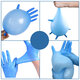 100 Pcs Disposable Camping Picnic PVC Gloves Prevent Dust Waterproof Oil-proof Anti-fouling Glove