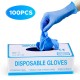 100 Pcs Disposable Camping Picnic PVC Gloves Prevent Dust Waterproof Oil-proof Anti-fouling Glove