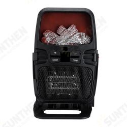 1000W Portable Mini Electric Heater Fan Fireplace Flame Timer Air Warmer Home Outdoor Heater Fan 1000W Portable Mini Electric Heater Fan Fireplace Flame Timer Air Warmer Home Outdoor Heater Fan