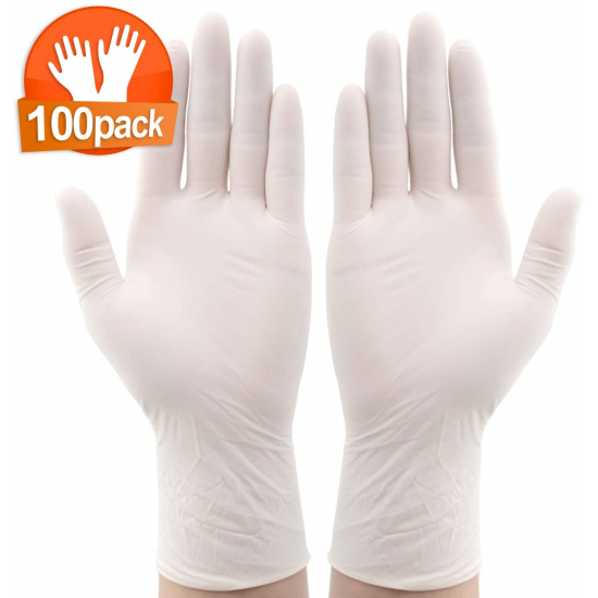 100*Pcs Disposable Nitrile BBQ Gloves Waterproof Safety Glove Disposable Gloves Protective Gloves