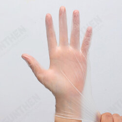 100pcs Disposable PVC BBQ Gloves Waterproof Antibacterial Dish-washing Kitchen Safety Glove 100pcs Disposable PVC BBQ Gloves Waterproof Antibacterial Dish-washing Kitchen Safety Glove