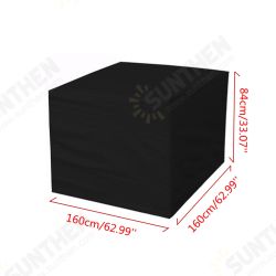 160x160x84cm Outdoor Garden Patio Waterproof Cube Table Furniture Cover Shelter Protection 160x160x84cm Outdoor Garden Patio Waterproof Cube Table Furniture Cover Shelter Protection
