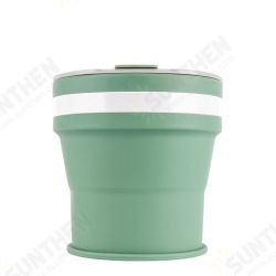 350ml Folding Silicone Water Bottle Portable Telescopic Drinking Tea Cup Coffee Mug Outdoor Travel 350ml Folding Silicone Water Bottle Portable Telescopic Drinking Tea Cup Coffee Mug Outdoor Travel