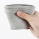 350ml Folding Silicone Water Bottle Portable Telescopic Drinking Tea Cup Coffee Mug Outdoor Travel
