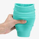 350ml Silicone Folding Cup Portable Telescopic Water Drinking Bottle Coffee Mug