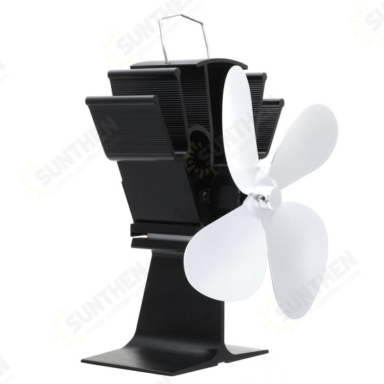 4 Blades Fireplace Fan Thermal Heat Power Stove Fan Wood Burner Fan 4 Blades Fireplace Fan Thermal Heat Power Stove Fan Wood Burner Fan