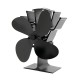 4 Blades Fireplace Fan Thermal Heat Power Stove Fan Wood Burner Fan 4 Blades Fireplace Fan Thermal Heat Power Stove Fan Wood Burner Fan