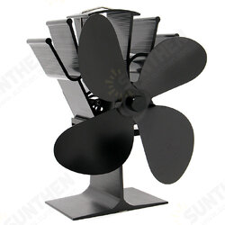 4 Blades Fireplace Fan Thermal Heat Power Stove Fan Wood Burner Fan 4 Blades Fireplace Fan Thermal Heat Power Stove Fan Wood Burner Fan