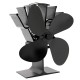4 Blades Fireplace Fan Thermal Heat Power Stove Fan Wood Burner Fan 4 Blades Fireplace Fan Thermal Heat Power Stove Fan Wood Burner Fan