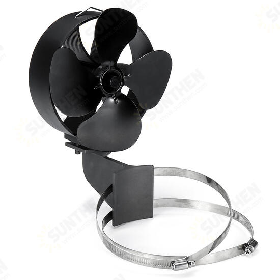 4 Blades Fireplace Fan Thermal Heat Power Stove Fan Wood Burner Fan Heat Power Fan 4 Blades Fireplace Fan Thermal Heat Power Stove Fan Wood Burner Fan Heat Power Fan