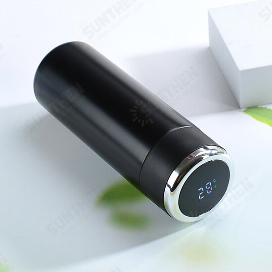 400ML Intelligent Insulation Cup Temperature Display Stainless Steel Water Cup Portable Mini Gradient Color Winter Insulation Cups Gifts 400ML Intelligent Insulation Cup Temperature Display Stainless Steel Water Cup Portable Mini Gradient Color Winter Insulation Cups Gifts