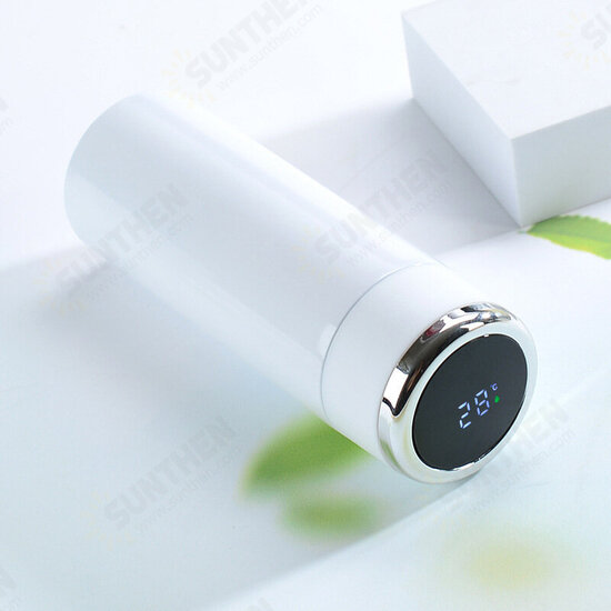 400ML Intelligent Insulation Cup Temperature Display Stainless Steel Water Cup Portable Mini Gradient Color Winter Insulation Cups Gifts 400ML Intelligent Insulation Cup Temperature Display Stainless Steel Water Cup Portable Mini Gradient Color Winter Insulation Cups Gifts